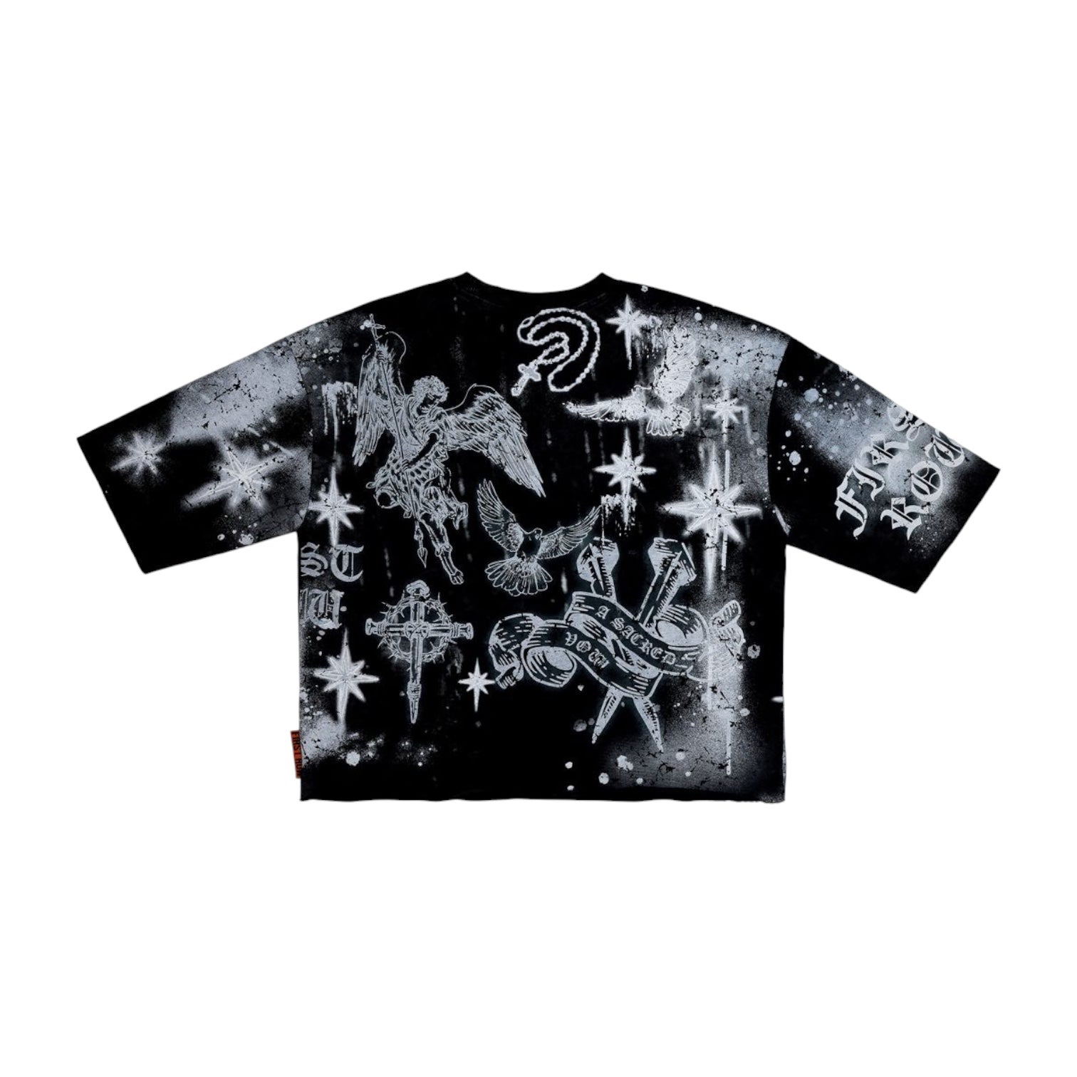 FIRST ROW: Sacred Vow Halo Crop Tee FRM1023